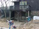 Belgard Dublin Cobble Patio With Celtik Wall Before 2
